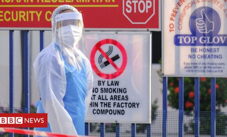 Covid-19: World's top latex glove maker shuts factories