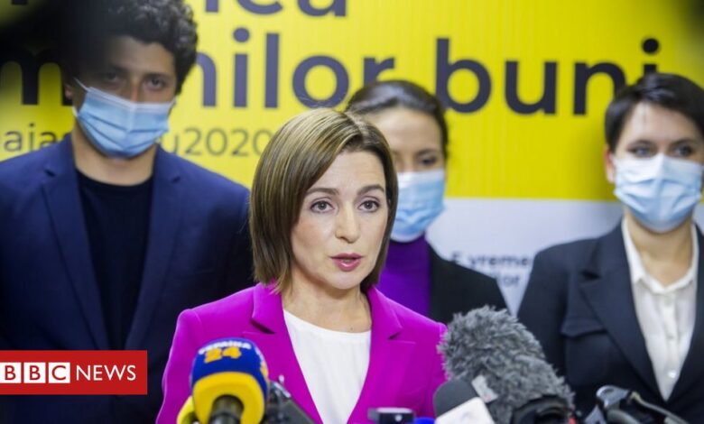 Moldova election: Pro-EU candidate Sandu leads in preliminary results