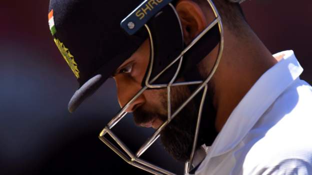 Australia v India: How Virat Kohli's side were skittled for 36