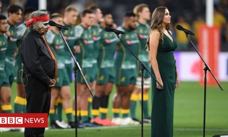 Australia's Wallabies sing anthem in indigenous language