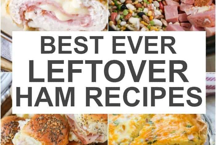Best Leftover Ham Recipes with a title