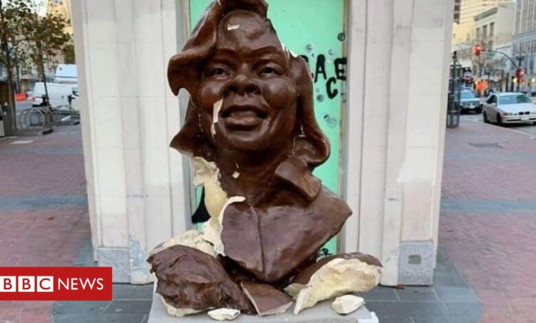Breonna Taylor statue smashed in California weeks after installation