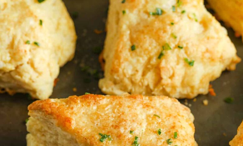 Cheddar Cheese Scones (Freezer Friendly!)