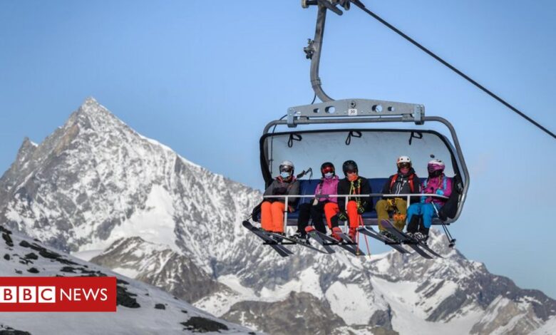 Coronavirus: Defiant ski nations bid to save winter season