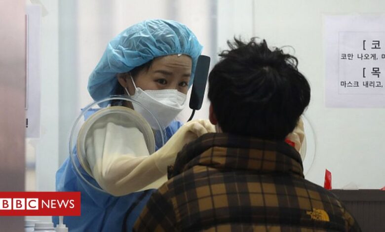 Covid pandemic: South Korea sees record rise in daily cases