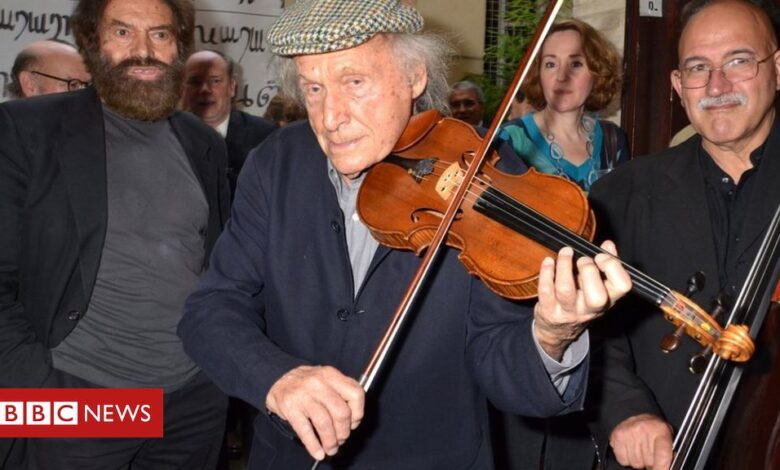 Ivry Gitlis: Celebrated Israeli virtuoso violinist dies at 98