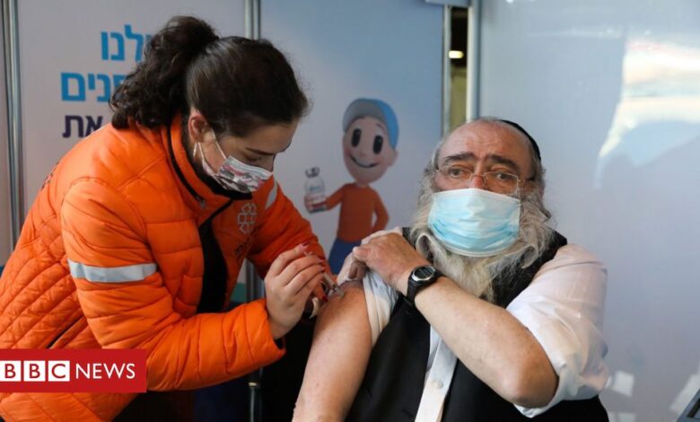 Coronavirus: Israel leads vaccine race with 1m given jab