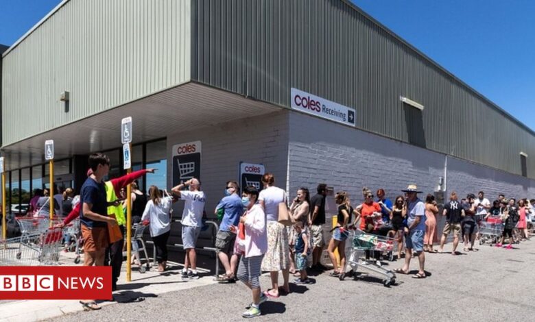 Covid: Australian city of Perth goes into snap lockdown after guard tests positive
