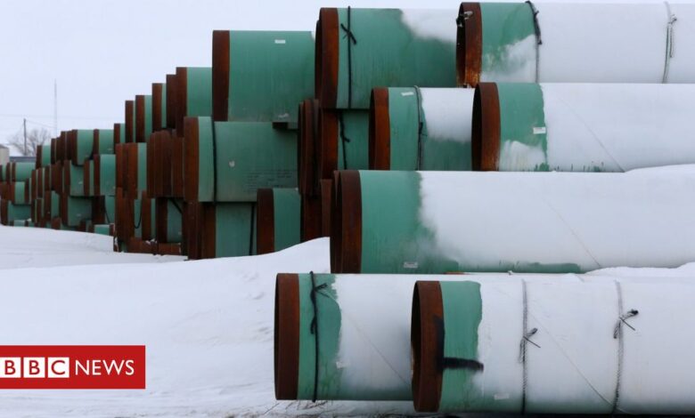 Keystone pipeline: Biden 'to cancel it on his first day'