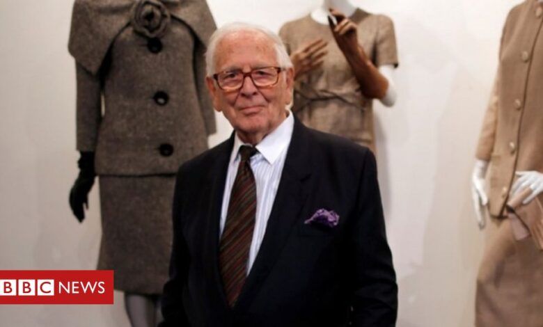 Pierre Cardin: French fashion designer buried in Paris