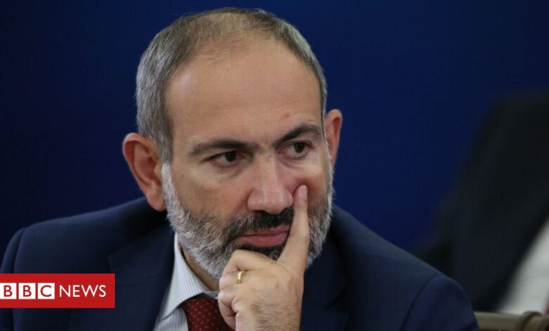 Armenia PM Nikol Pashinyan denounces 'attempted military coup'