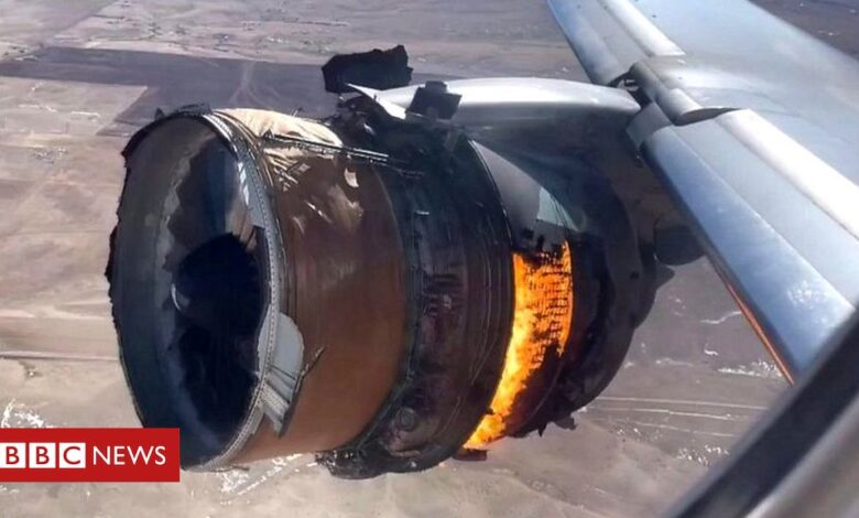 Boeing 777: Signs of 'metal fatigue' found on Denver plane engine