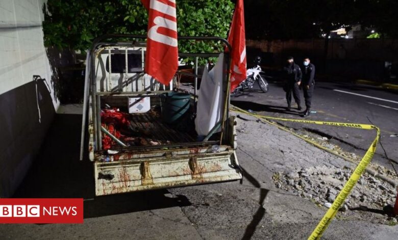 El Salvador violence: Deadly attack on party activists