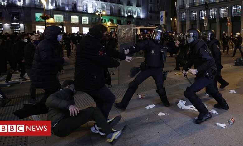 Pablo Hasél protests: Violence in Spanish cities over rapper’s jailing