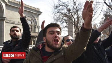 Photo of Armenian opposition breaks into government building