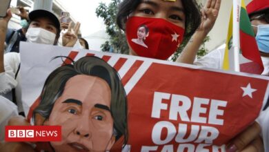 Photo of Myanmar coup: Aung San Suu Kyi appears in court to face fresh charges