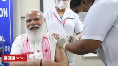 Photo of PM Narendra Modi gets Covid jab as India scales up vaccination