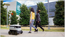 States are increasingly granting small delivery robots generous access to city sidewalks; in PA, they are classified as "pedestrians" and can drive up to 12 mph (Jennifer A. Kingson/Axios)