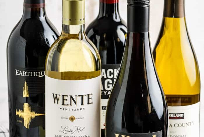 Best Wines for Cooking on a table