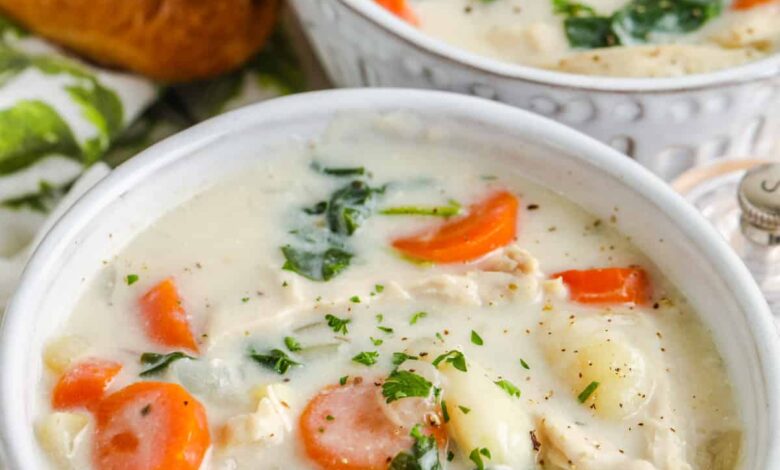 Chicken Gnocchi Soup - Spend With Pennies