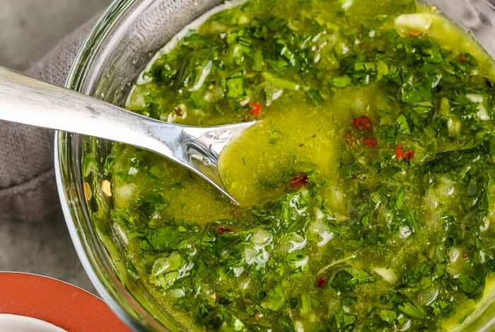 How to Make Chimichurri Sauce