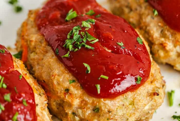 Mini Chicken Meatloaf - Spend With Pennies