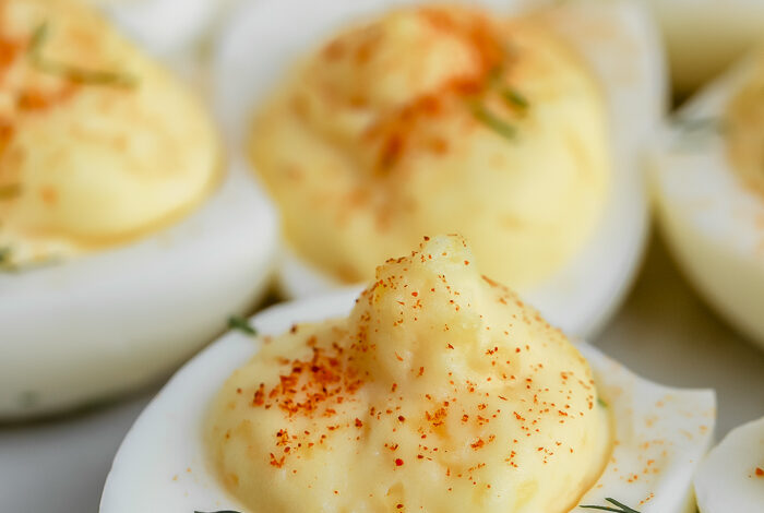 Classic Deviled Eggs Recipe - Spend With Pennies