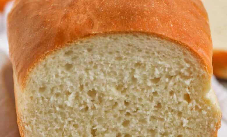 loaf of White Bread sliced
