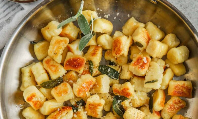 Brown Butter Sage Gnocchi - Spend With Pennies