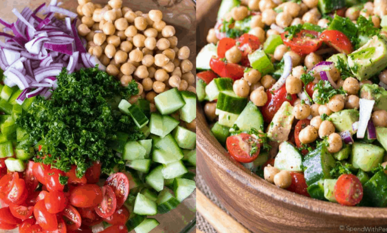 Chickpea Salad - Spend With Pennies