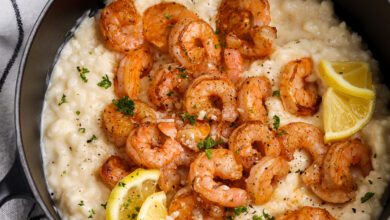 Photo of Lemon Shrimp Risotto – Spend With Pennies