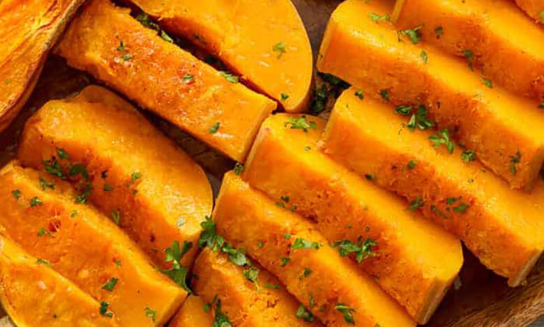 Baked Butternut Squash - Spend With Pennies