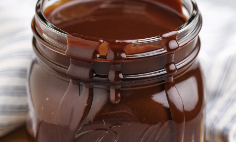 plated Fudge Sauce