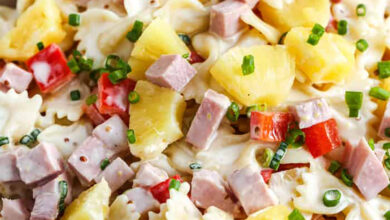 Photo of Ham & Pineapple Pasta Salad