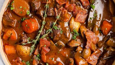 Photo of Beef Bourguignon Recipe – Spend With Pennies