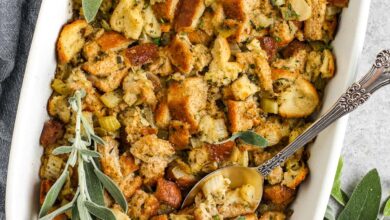 Photo of Easy Stuffing Recipe – Spend With Pennies