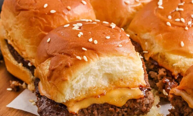 easy cheesy Sliders