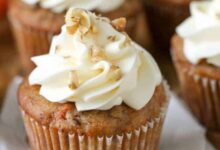 Photo of Carrot Cake Cupcakes {with Pineapple}