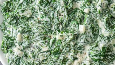 Photo of Easy Creamed Spinach Recipe – Spend With Pennies